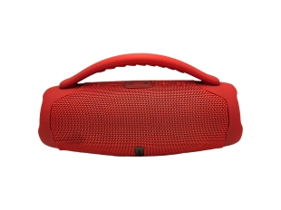 Booms Box 3 Mini червена портативна блутут тонколона с RGB осветление