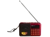 Мини колонка JOC H011BT Bluetooth, FM радио, MP3 плеър USB/SD червена JOC - снимка 3