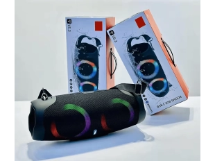 Голяма блутут тонколона Booms Box 3 RGB с мощен звук - черен цвят