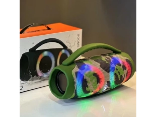 Портативна мощна блутут тонколона Booms Box 3 Mini с камуфлажен дизайн