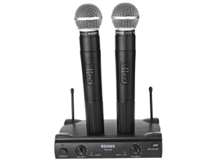 Двоен комплект професионални безжични микрофони WEISRE PGX-58