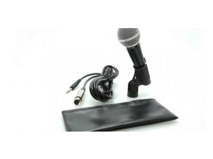 HiFi микрофон Shure SM-58 с кабел и калъф за професионална употреба