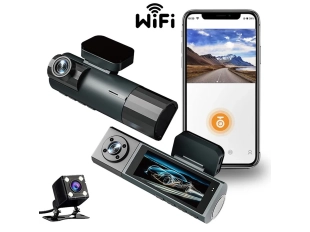 Видеорегистратор с двойна камера и задна опция Vehicle BlackBox DVR 1080P