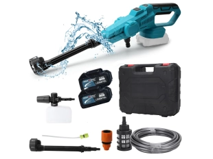 Акумулаторна водоструйка KraftRoyal 36V 8Ah с дисплей и 6-в-1 дюза