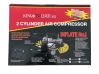 Двуцилиндров 12V компресор за гуми AC-628A KraftRoyal - снимка 2