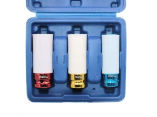 Комплект 3 ударни вложки 1/2 CR-MO 17, 19 и 21 мм