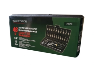 Комплект RockForce гедоре 46 части с 1/4