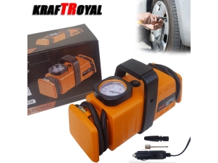 Компресор за гуми KraftRoyal 7 Bar с 12V и 220V захранване