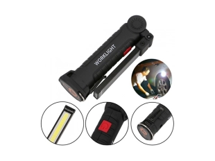 Работен LED фенер WORKLIGHT W-51 с 1 LED и 1 COB диод