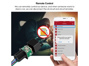GPS проследяващо реле MV720 в реално време, глобална версия