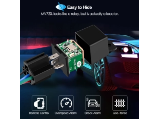GPS проследяващо реле MV720 в реално време, глобална версия