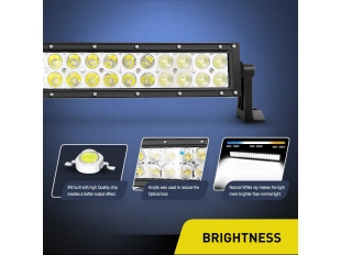 Автомобилен LED бар CREE 120W – Висококачествен прожектор