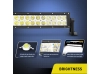 Автомобилен LED бар CREE 120W – Висококачествен прожектор - снимка 2