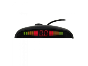 LED парктроник с четири сензора в черен цвят