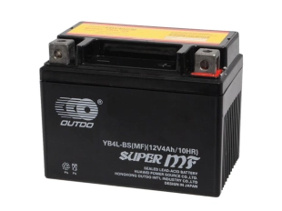 Стартов акумулатор YB4L-BS 12V 4Ah с десен плюс