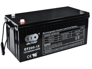 Тягов акумулатор 12V 200Ah OT200-12 UPS с голяма мощност