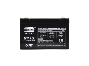 Тягов акумулатор 6V 12Ah OT12-6 UPS за UPS устройства
