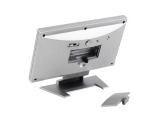 Сив цифров часовник с голям LCD дисплей DS-8082