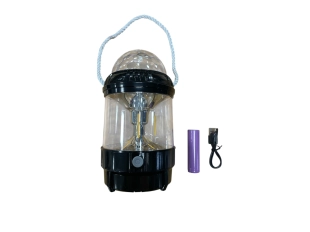 Въртяща се мултифункционална лампа с LED крушка HW-978L