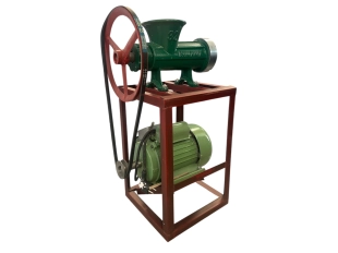 Чугунена месомелачка номер 32 с монофазен електромотор