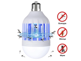 Мултифункционална крушка против насекоми 2в1 Zika