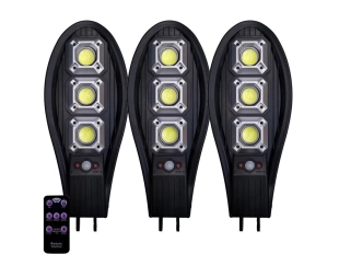 Соларен LED комплект 3 броя 345W с водоустойчив IP65 клас