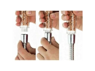 LED душ слушалка с минерали турмалин и германий в различни цветове