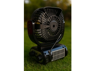 Комбинирано соларно радио и вентилатор GOLON RX-F75BTS