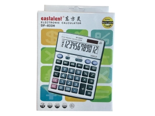Метален калкулатор EASTALENT с голям 12-цифрен екран DF-833H