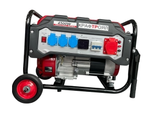 Трифазен генератор за ток 4.5kW с дисплей KraftRoyal