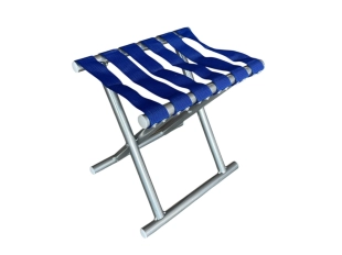 Сгъваем къмпинг стол в син цвят 30x24x30 см - подобен продукт