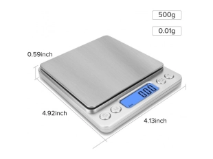 Електронна бижутерска везна с максимален товар 500 г