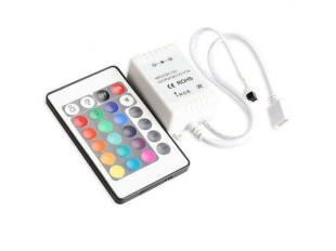 5-метрова RGB диодна лента с контролер – червено, зелено, синьо