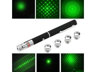Лазерна указка с 5 различни приставки DS200mW