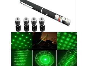 Лазерна указка с 5 различни приставки DS200mW