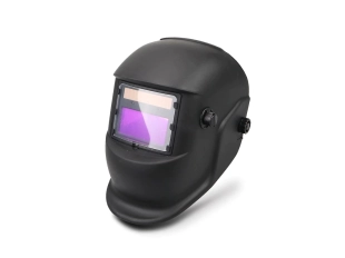 Черна автоматична соларна маска-шлем за заваряване