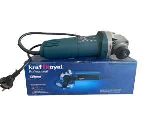 KraftRoyal ъглошлайф 125мм с мощност 1200W и регулируеми обороти