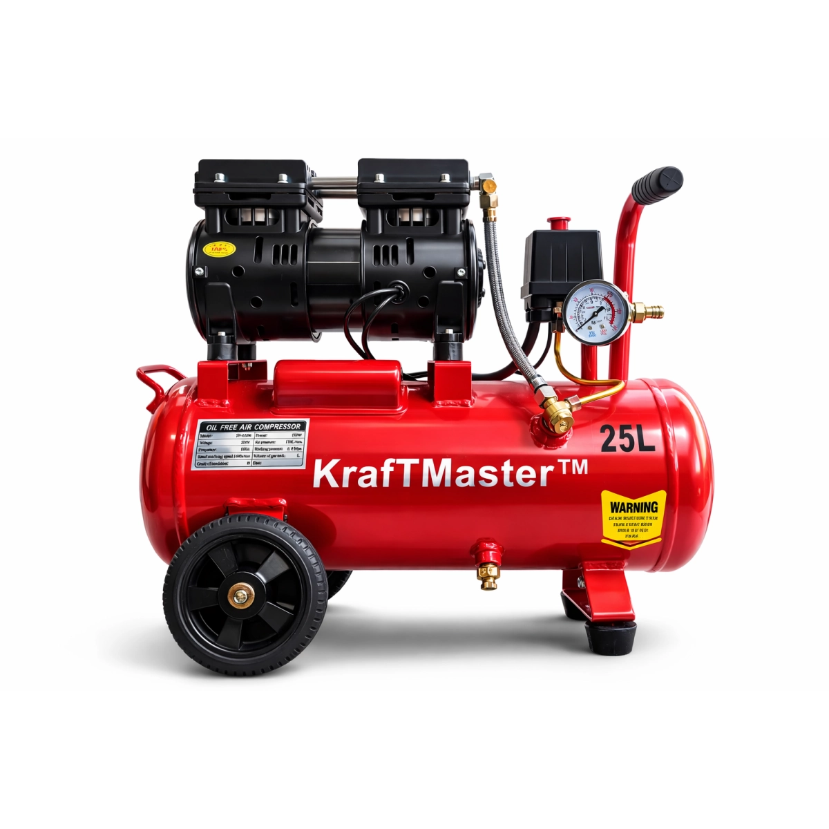 Компресор за въздух 25 литра ST-550W KraftMaster Компресор за въздух 25 литра ST-550W KraftMaster - KraftMaster 3295