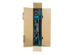 Многофункционален комплект 4в1: акумулаторна духалка, ножица, резачка с телескопичен прът 36V 8.0A