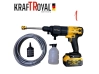 KraftRoyal 5в1 универсален инструментален комплект с винтоверт, гайковерт и ъглошлайф KraftRoyal - снимка 2