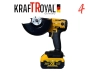 KraftRoyal 5в1 универсален инструментален комплект с винтоверт, гайковерт и ъглошлайф KraftRoyal - снимка 5