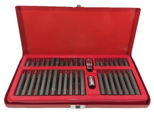 Комплект 41 части накрайници евреиска звезда Rico