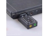 USB външна 3D звукова карта с виртуален 7.1 съраунд звук - снимка 4