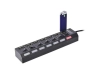USB 2.0 хъб с 7 универсални порта за разклонение - снимка 2