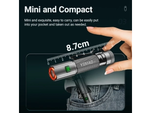 Компактен LED фенер YEMAO модел YM-M52