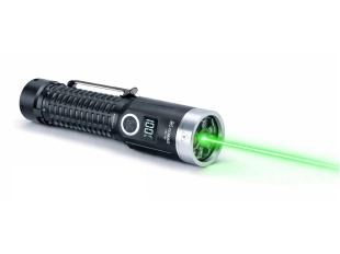 LED фенер YEMAO YM-F701 с лазер в зелен цвят