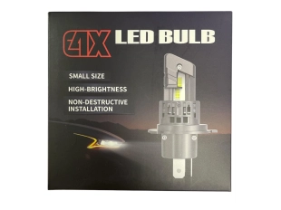 LED система за автомобил с крушки E4S H4 и H18