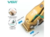 Златиста машинка за подстригване VGR 650 с LCD и приставки VGR - снимка 3