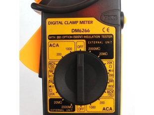 Цифров мултиметър с ампер клещи DM6266