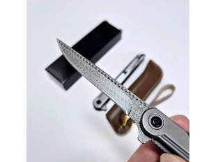 Тънък сгъваем нож от неръждаема стомана M390